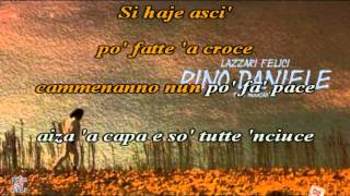 Pino Daniele Lazzari Felici Karaoke [upl. by Eintihw21]