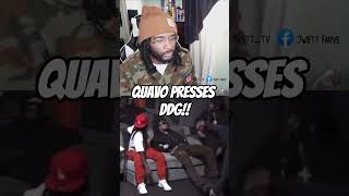 QUAVO PRESSES DDG viral trending ddg quavo kai [upl. by Ruffin]