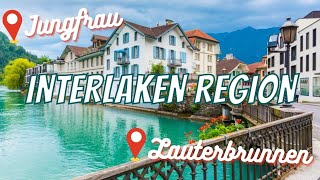 INTERLAKEN SWITZERLAND ITINERARY What to do in Interlaken  Lauterbrunnen the Jungfrau amp more [upl. by Kooima864]