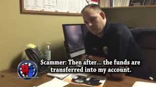 The Cop amp The Scammer  REAL Phone Conversation [upl. by Shellans]