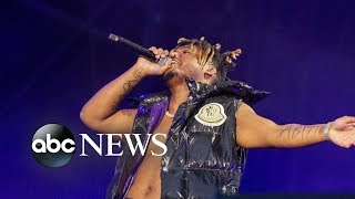 Sudden death of Juice WRLD at Chicago airport  ABC News [upl. by Gallager334]