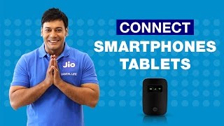 JioFi  How to Connect JioFi to your Smartphone or Tablet  Reliance Jio [upl. by Alleinad167]