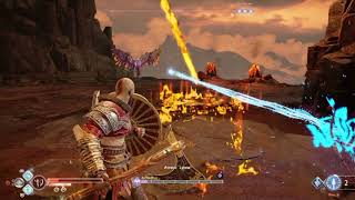 GOD OF WAR 4 HOW TO BEAT MUSPELHEIM VALKYRIE [upl. by Sehguh]