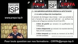 CRFPA  Correction du sujet 2017 de procédure pénale [upl. by Jade]