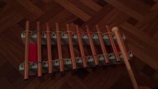 Copper pipe xylophone [upl. by Aruon]