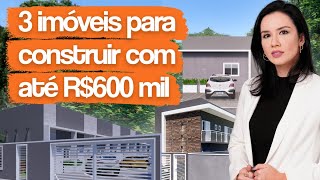 3 PROJETOS PARA CONSTRUIR COM ATÉ 600 MIL  RENDA PASSSIVA INVESTINDO ATÉ 600 MIL COM KITNET E LOFTS [upl. by Leuname]