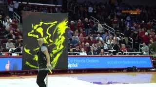 USC Mens Basketball Halftime Performer  David Garibaldi [upl. by Marian]