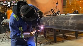 FREEHAND Root Pass  TIG Welding For Beginners [upl. by Lenahc]