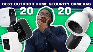 The Best Outdoor Home Security Cameras of 2020 [upl. by Nhguaved]