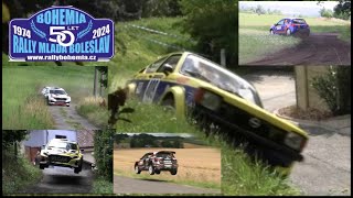 BOHEMIA RALLY MLADÁ BOLESLAV 2024 ACTION  CRASH  JUMP  BEST OF [upl. by Oned]