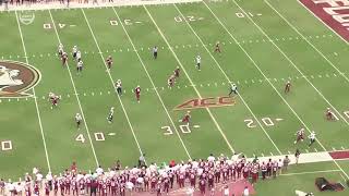 Seminole Moment Asante Samuel Jrs Interception vs Georgia Tech 2020 [upl. by Solohcin]