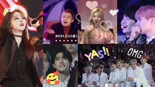 Idols react to MAMAMOO 마마무 Moonbyul 문별s moments at YearEnd Awards  OurWinterMoonByul [upl. by Nauhs]