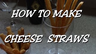 How to make Cheese Straws cheddar [upl. by Semyaj]