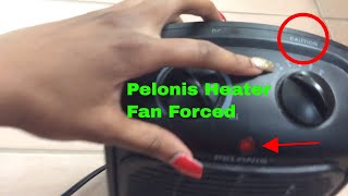 ✅ How To Use Pelonis Fan Forced Heater Review [upl. by Valdes740]