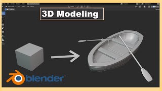 Blender 301  Easy Boat Modeling demonstration [upl. by Mateusz]