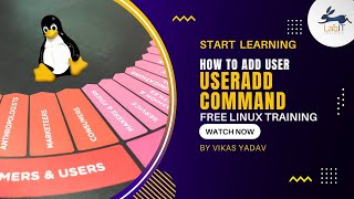 How to add a user in Linux  UserAdd Command  Linux tutorial for beginners [upl. by Tteragram]