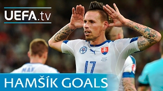 Marek Hamsik ● The 22 Best Goals of his Career [upl. by Nyrehtak]