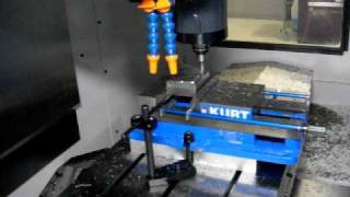 Brother CNC Mill Steel Slotting w Nikken Dream Holder [upl. by Chrotoem749]