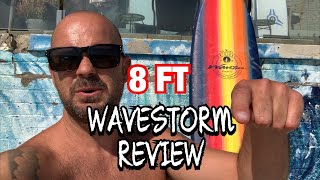 Wavestorm Surfboard 8’ 👉 Wavestorm 8’ Surfboard Honest Review Video wavestorm 8 surfboard [upl. by Aihtnamas]