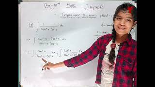 Class 12 maths integration NCERT  most important integration questions by Komal Kumari [upl. by Yesnek573]