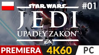 Star Wars Jedi Upadły zakon 💥 1 odc1 ✨ Gwiezdne Wojny na singla  Fallen Order PL Gameplay 4K [upl. by Sheepshanks]