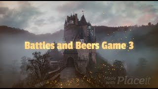 Battles and Beers 1Day 2024 Game 3 Sylvan Kin vs Salamanders Kings of War Battle Report [upl. by Sutton]