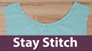 How to Sew a Stay Stitch  Updated [upl. by Thane]