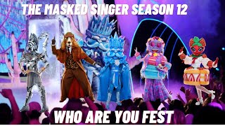 The Masked Singer Season 12 Who Are You Fest Recap amp Review [upl. by Rudie46]