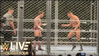 CM Punk vs Gunther Steel Cage Full Match  WWE Live Chicago Holiday Tour 12292024 [upl. by Jackie]