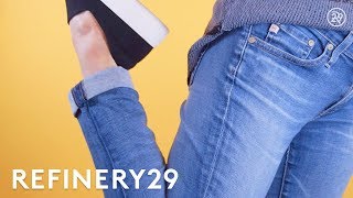 How Denim Jeans Are Made  How Stuff Is Made  Refinery29 [upl. by Iegres]