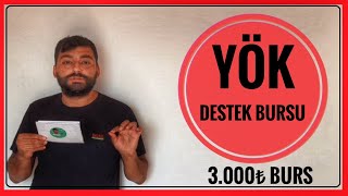 3000₺ BURS MÜJDESİ  YÖK DESTEK BURSU HANGİ BÖLÜMLERE YÖK DESTEK BURSU VERİLİR YÖK BURSU [upl. by Aileno]