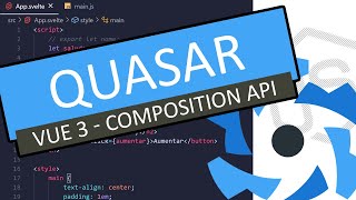 01 Quasar v2 Framework UI con Vue v3  Instalación a través de Quasar CLI [upl. by Trinl]