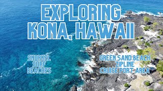 Explore Kona Hawaii  Kona Cruise Port  Things to Do  Adventure  Hawaii Cruise Info  Visit Kona [upl. by Oleta]