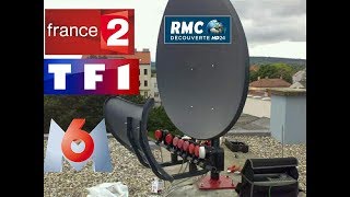 Regarder les chaînes TNT françaises gratuitement sur AB 5W إستقبال القنوات الأرضية الفرنسية مجانا [upl. by Sabino]