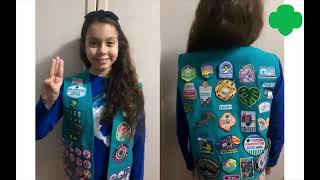 Girl Scout Vest 101 Business in the Front [upl. by Ruffina824]