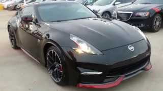 2015 Nissan 370Z NISMO BlackBlackAlcantara Red [upl. by Niles]