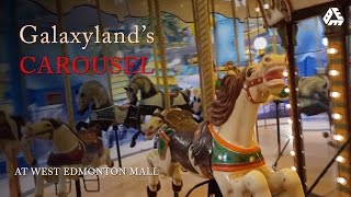 Carousel Ride  Galaxyland West Edmonton Mall [upl. by Eppie]