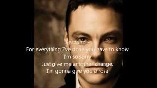 Tiziano Ferro  Perdono English Version lyrics [upl. by Azaleah404]