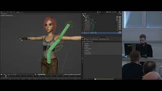 Rigging with the Blender Studio tools [upl. by Hanikas]