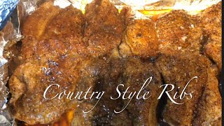 Oven Baked Country Style Ribs Recipe  Oven Baked Ribs  Ribs In The Oven Recipe Cook Time [upl. by Itsuj275]