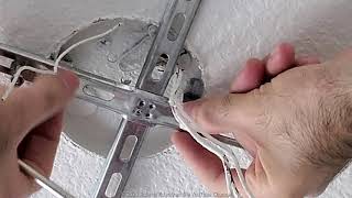 DIY How to Install a ZEEFO Crystal Chandelier [upl. by Mur]