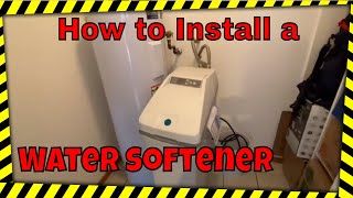 How to install a water softener for your home [upl. by Dawson]