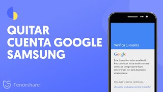 Cómo quitar cuenta Google Samsung fácil y rápido [upl. by Norrek]