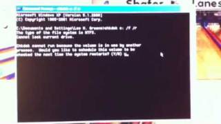 How to run Chkdsk on Windows XP [upl. by Dustie]