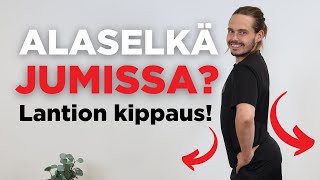 Alaselkä Jumissa Lantion Kippaus 🔄 [upl. by Poland587]