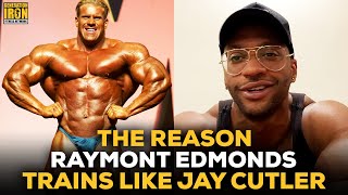 Raymont Edmonds Contest Prep Goal Is To Train Like Jay Cutler [upl. by Adni467]