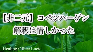 【非二元】コペンハーゲン解釈は惜しかった [upl. by Beattie]