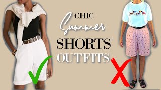 Classy Ways to Wear SHORTS this Summer [upl. by Halludba]