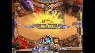 Hearthstone MagierBurnDeck mit BasicKarten Stand Closed Beta [upl. by Arretak]