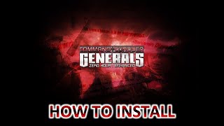 Zero Hour Guide How to install Enhanced Mod [upl. by Pritchard449]